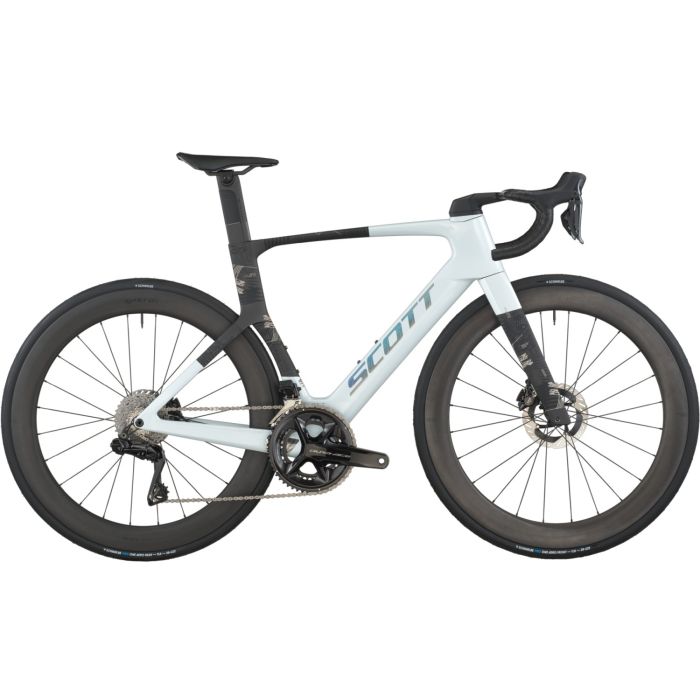 Scott Foil RC Pro, Shimano Dura Ace Di2, Cumulus White Carbon Black Bild 1 Scott Foil RC Pro, Shimano Dura Ace Di2, Cumulus White Carbon Black Bild 1