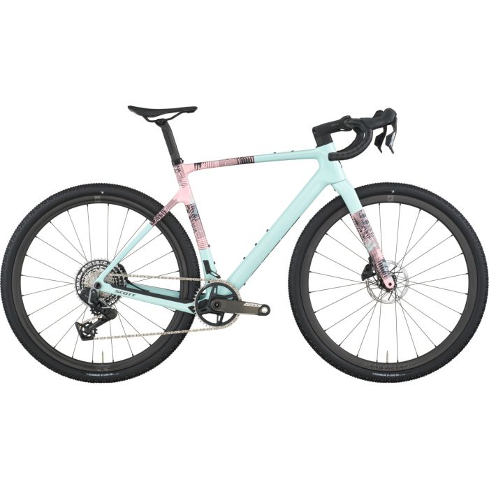 Scott Addict Gravel 10, Sram Force AXS, Gelato Blue Gelato Pink Bild 1 Scott Addict Gravel 10, Sram Force AXS, Gelato Blue Gelato Pink Bild 1