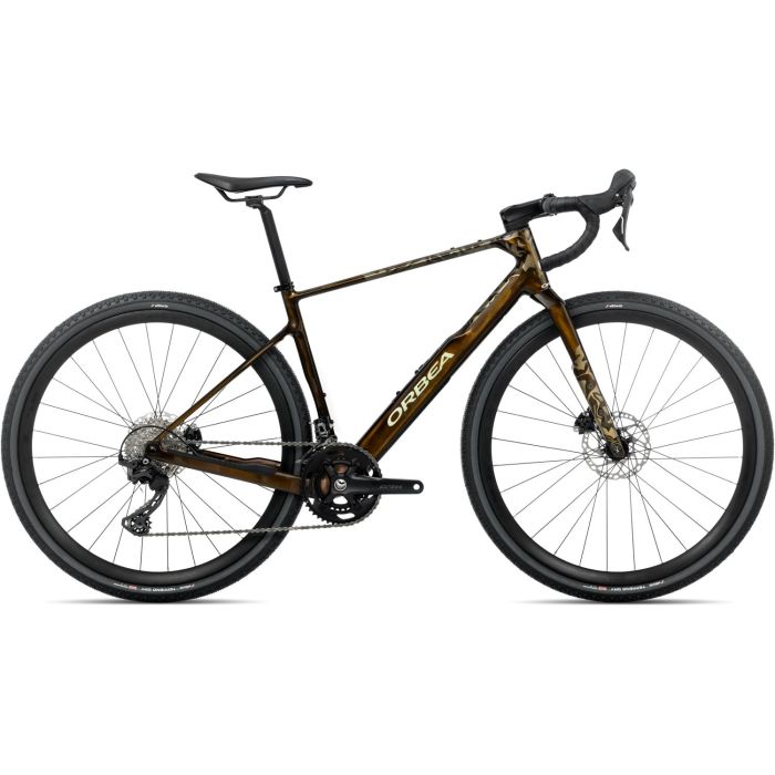 Orbea Terra M30 Team, Shimano GRX 2x12, Caramel Carbon View Bild 1 Orbea Terra M30 Team, Shimano GRX 2x12, Caramel Carbon View Bild 1