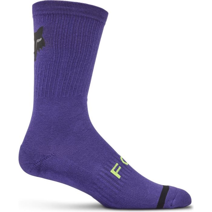 Fox Racing Defend 8" Sock Lunar Special Edition, Grape Bild 1 Fox Racing Defend 8" Sock Lunar Special Edition, Grape Bild 1