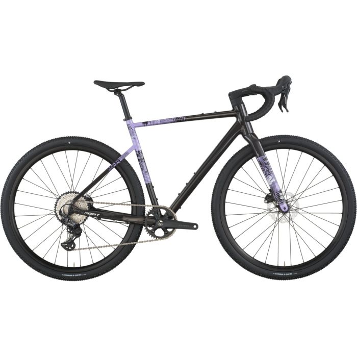 Scott Speedster Gravel 10, Shimano GRX 1x12, Carbon Black Tulip Purple Bild 1 Scott Speedster Gravel 10, Shimano GRX 1x12, Carbon Black Tulip Purple Bild 1