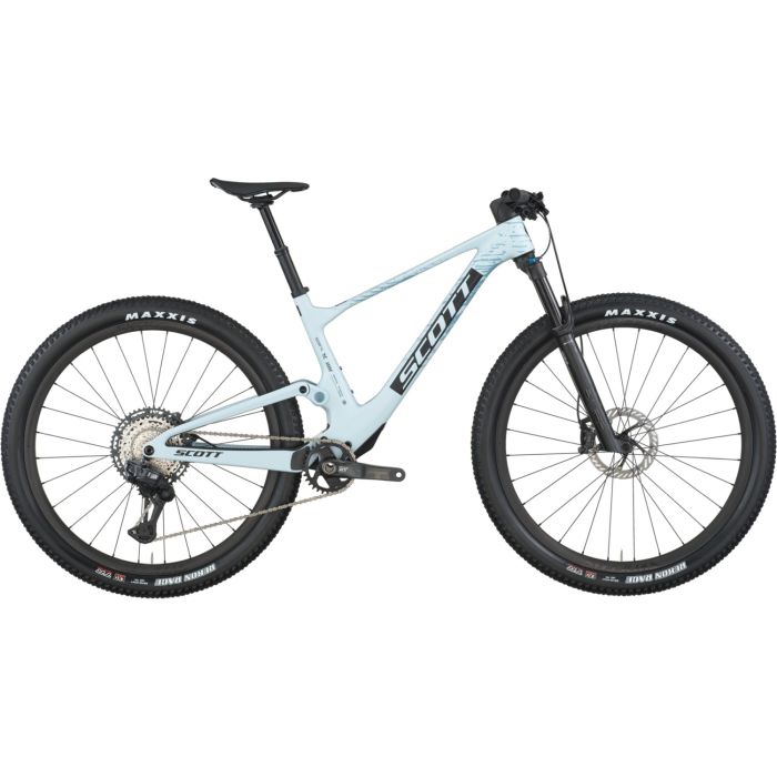 Scott Spark RC Pro, Shimano XT Di2, Azure White Bild 1