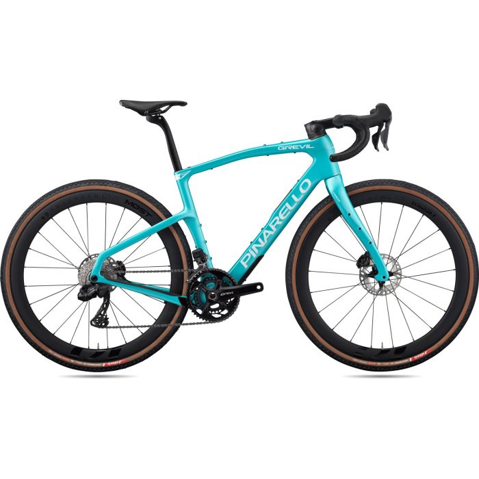 Pinarello Grevil F7 Shimano GRX Di2 2x12, Most Gravel Carbon 45, Stone Turquoise Bild 1 Pinarello Grevil F7 Shimano GRX Di2 2x12, Most Gravel Carbon 45, Stone Turquoise Bild 1