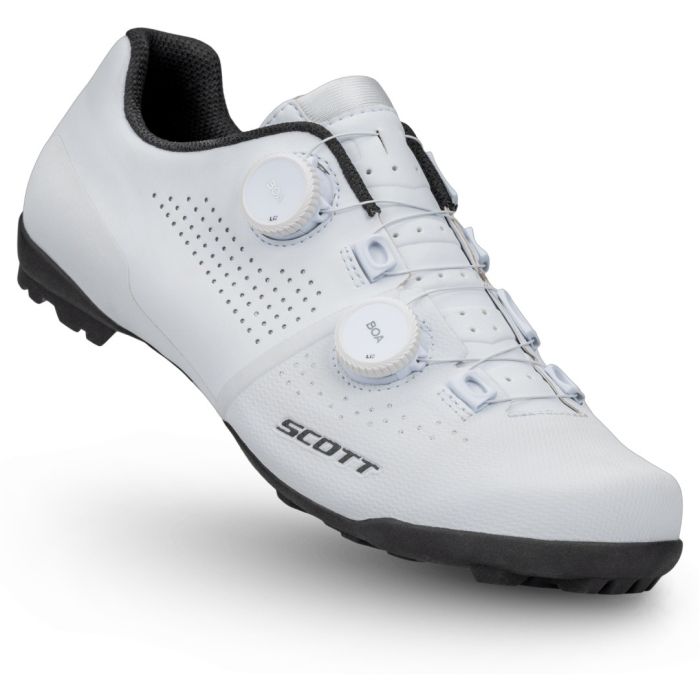 Scott Gravel RC Carbon Schuh White Black Bild 1 Scott Gravel RC Carbon Schuh White Black Bild 1