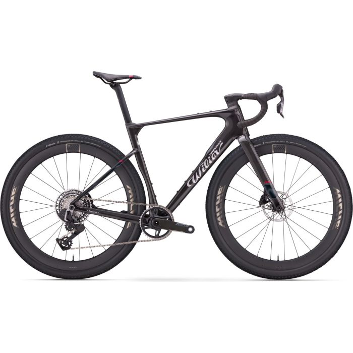 Wilier Rave SLR ID2 Shimano GRX Di2 1x12, Miche Graff Alu Wheels, Glitch Black Glossy Bild 1 Wilier Rave SLR ID2 Shimano GRX Di2 1x12, Miche Graff Alu Wheels, Glitch Black Glossy Bild 1