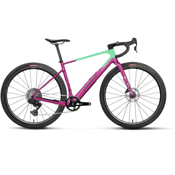 Orbea Terra M31eTeam 1x, Sram Rival XPLR AXS 1x13, Metallic Power Pink Mint Green Bild 1 Orbea Terra M31eTeam 1x, Sram Rival XPLR AXS 1x13, Metallic Power Pink Mint Green Bild 1