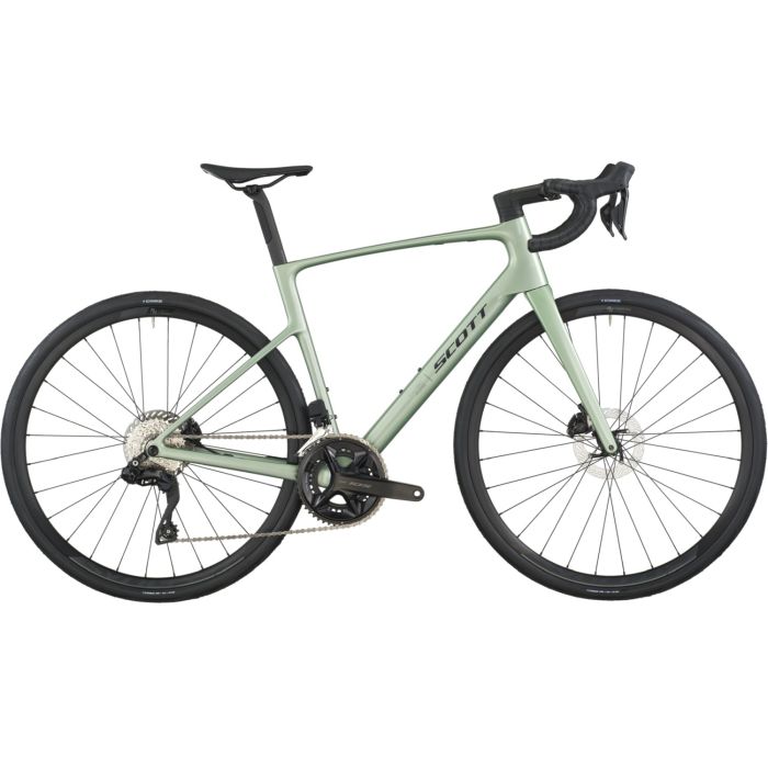Scott Addict 40 Shimano 105 Di2 2x12, Reseda Green Bild 1
