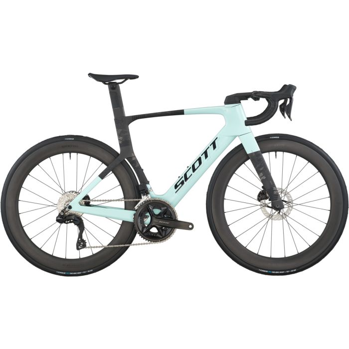 Scott Foil RC 20, Shimano 105 Di2 Gelato Blue Carbon Black Bild 1