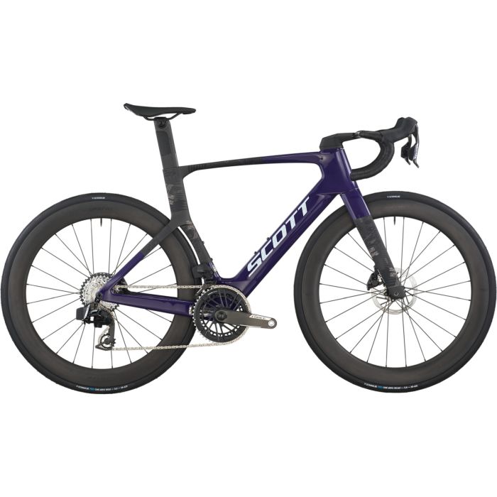 Scott Foil RC Team, Sram Force AXS, Grape Purple Carbon Black Bild 1