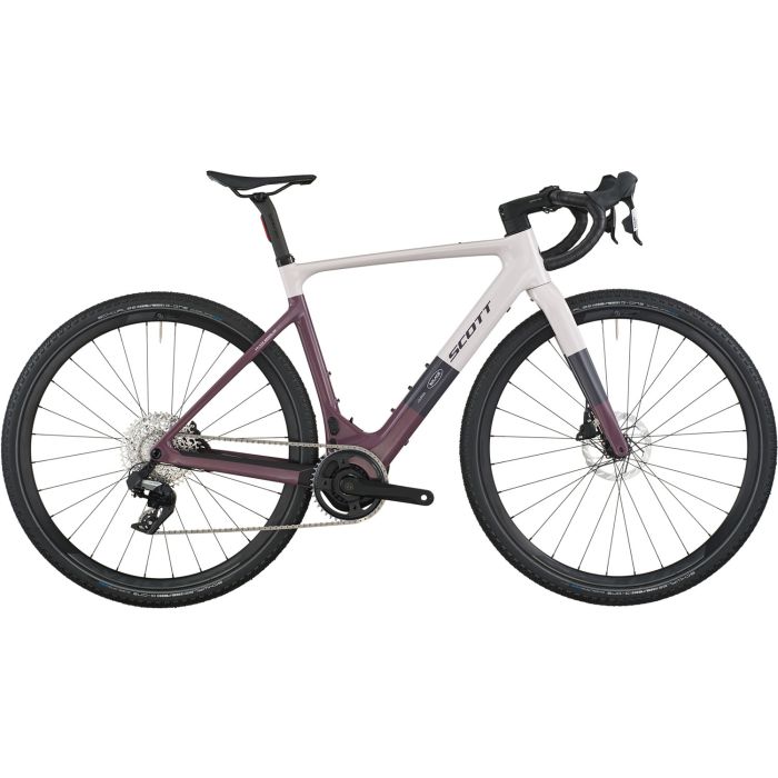 Scott Solace Gravel 30 MY26, Sram Apex AXS, Mineral Pink Flint Purple Bild 1