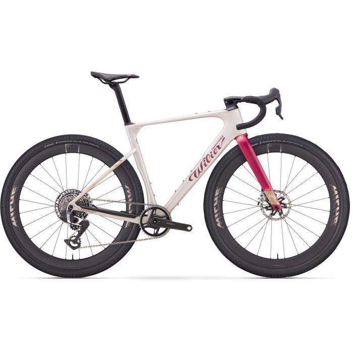 Wilier Rave SLR ID2 Sram Rival XPLR 1x13, Miche Sterrato Wheels, Byte Cream Matt Bild 1