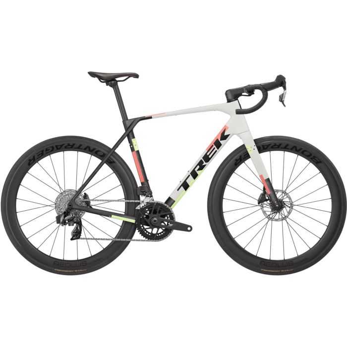 Trek Domane SL 6 Gen 5, Sram Rival AXS 2x12, Matte Era White Deep Smoke Bild 1 Trek Domane SL 6 Gen 5, Sram Rival AXS 2x12, Matte Era White Deep Smoke Bild 1