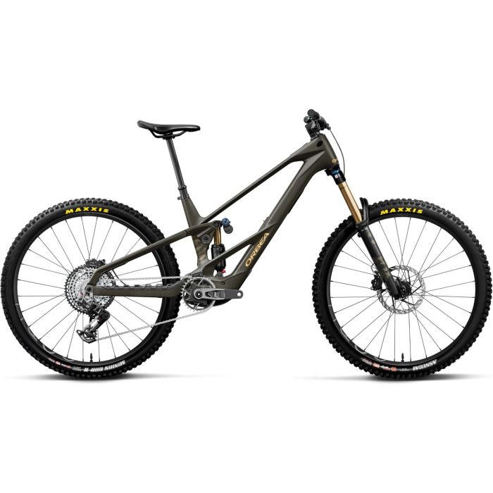 Orbea Wild LT M-Team RS, Sram GX AXS, DJI Avinox M2S, 800Wh, Magic Gold Matt Titan Gold Gloss Bild 1