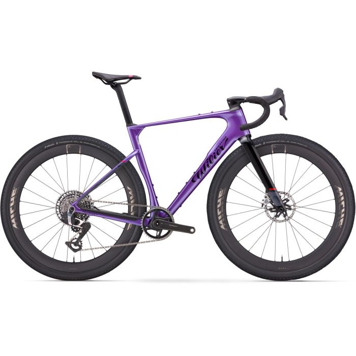 Wilier Rave SLR ID2 Sram Rival XPLR 1x13, Miche Sterrato Wheels, Neon Purple Bild 1 Wilier Rave SLR ID2 Sram Rival XPLR 1x13, Miche Sterrato Wheels, Neon Purple Bild 1