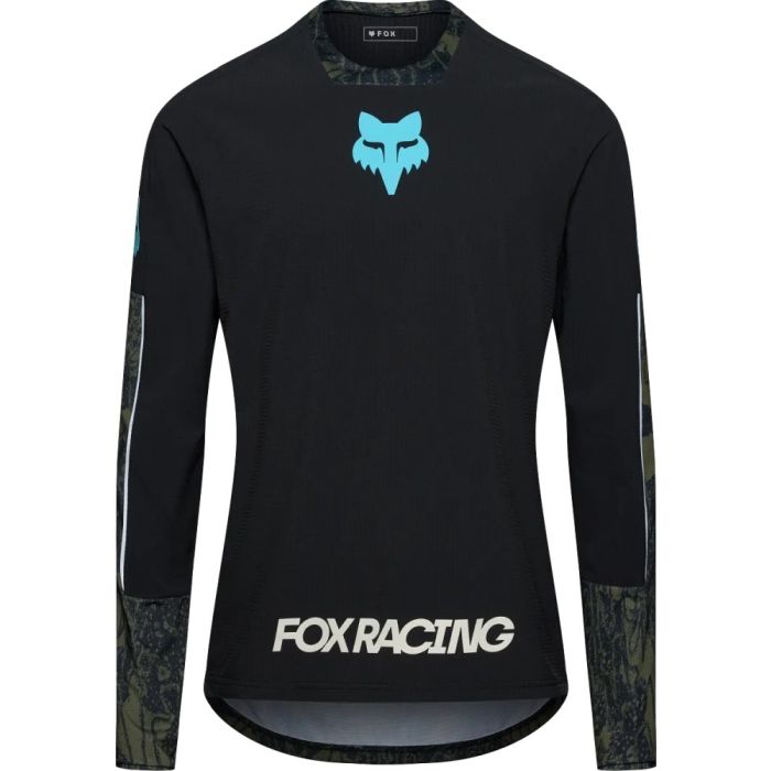 Fox Racing Defend Thermal Lunar Langarm Jersey Special Edition Black Bild 1 Fox Racing Defend Thermal Lunar Langarm Jersey Special Edition Black Bild 1
