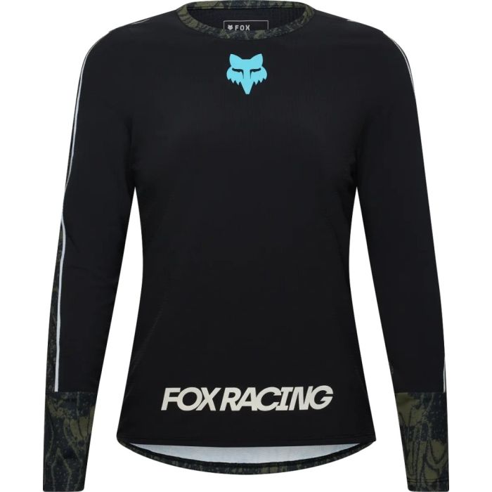 Fox Racing Defend Thermal Lunar Langarm Jersey Women Special Edition Black Bild 1 Fox Racing Defend Thermal Lunar Langarm Jersey Women Special Edition Black Bild 1