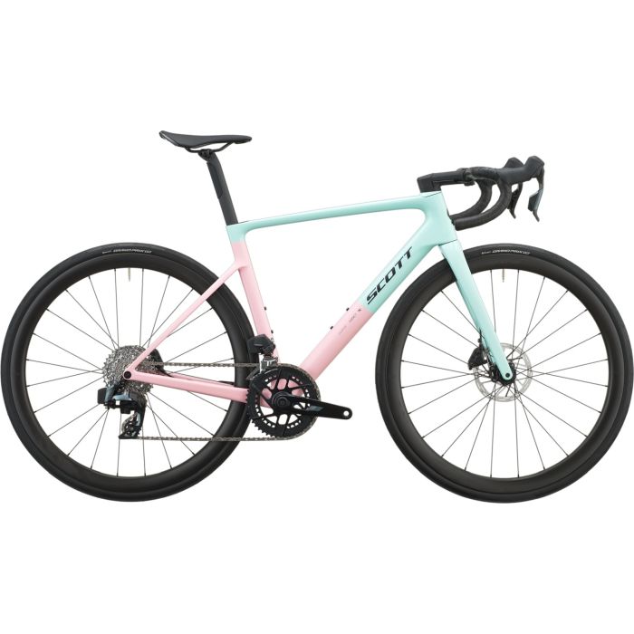 Scott Addict RC 25, Sram Rival AXS 2x12PM, Gelato Blue Gelato Pink Bild 1 Scott Addict RC 25, Sram Rival AXS 2x12PM, Gelato Blue Gelato Pink Bild 1