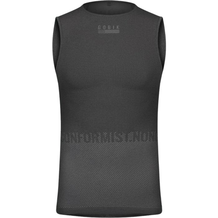 Gobik Limber Skin Unterhemd Sleeveless Men, Basalt Bild 1