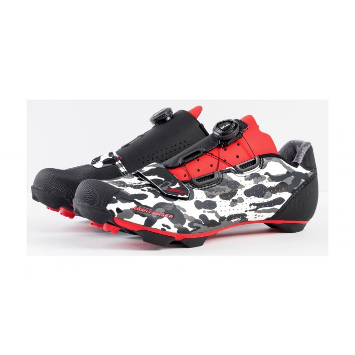 Bontrager Cambion Mtb Schuh Camo Grey Red Kaufen Biketime Hannover