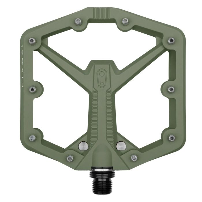 CrankBrothers Stamp 1 Gen 2 Flatpedal Green Bild 1 CrankBrothers Stamp 1 Gen 2 Flatpedal Green Bild 1