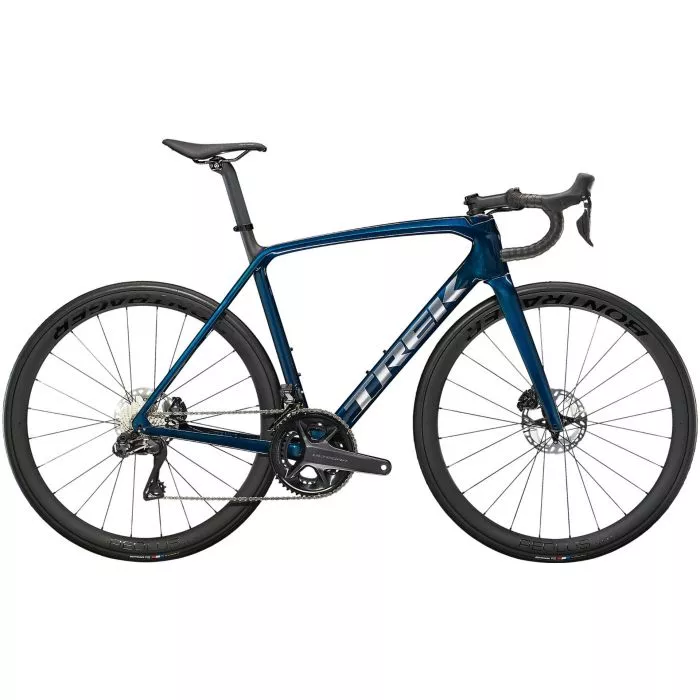 Black and blue trek bike shop
