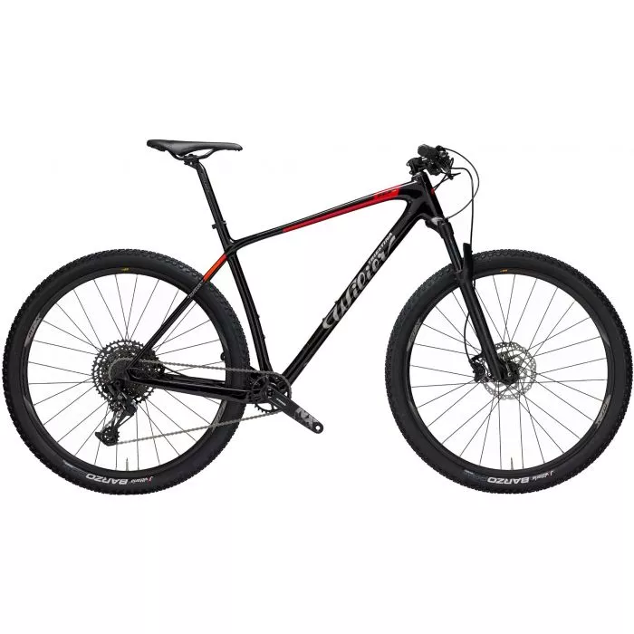 Wilier 101X Sram Eagle NX 1X12 Miche XM45 Wheels Black Red Orange Glossy