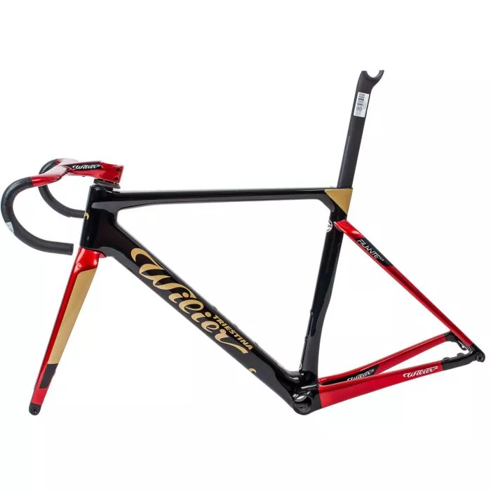 Wilier Filante SLR Frameset FilanteBar 420x101 Infinitamente Schwarz Gold Rot Glossy