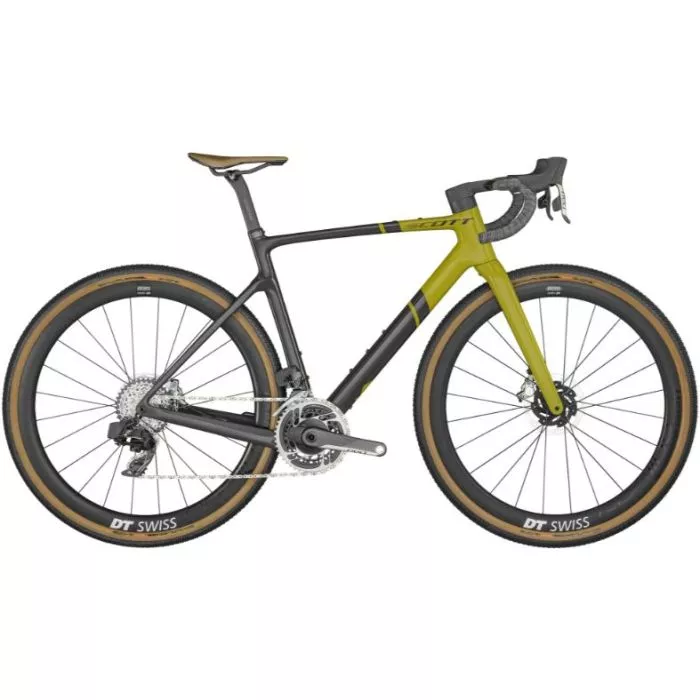 Scott Addict Gravel Tuned Black Savana Green