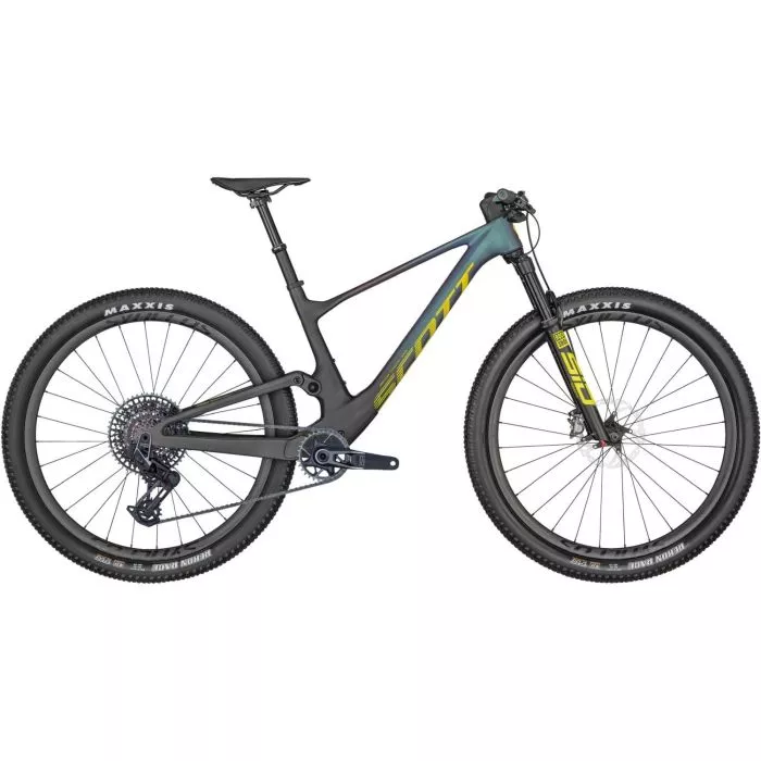Scott Spark RC World Cup TR SRAM X0 AXS Transmission Prims Purple Green Radium Yellow