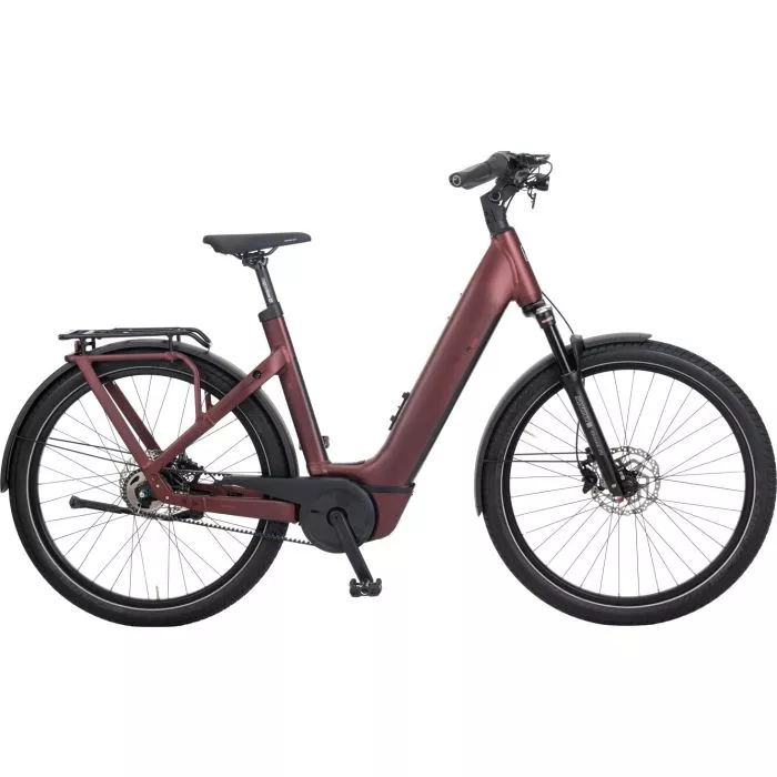 e bikemanufaktur 5NF Shimano Nexus 5 Gang MY23 Dunkelrot Matt Wave