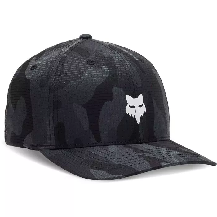 Black fox racing hat cheap