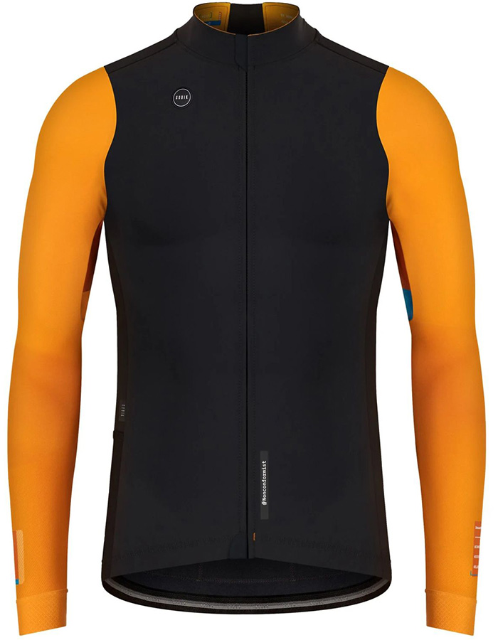 Gobik Mist Blend Jacket Men Black Orange