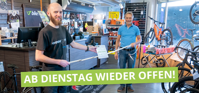 Wiedereröffnung bei biketime aus Hannover